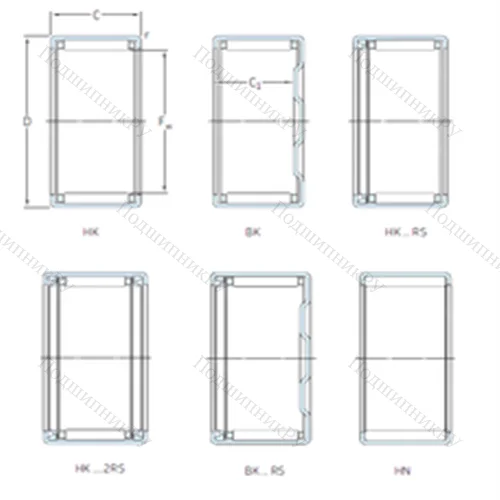 Подшипник игольчатый радиальный HK 1214RS