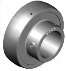 Высокотемпературный корпусной подшипник UC 205 BHTS ZZ C 4 200° BECO в Уфе