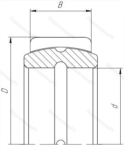 Шарнирный подшипник ШСЛ 70 в Уфе