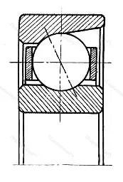 Модификация подшипника 146172Г размер 360x540x82 от производителя  ЕПК
