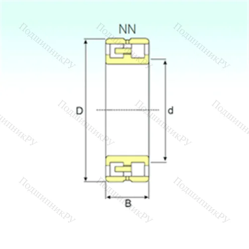 Подшипник роликовый радиальный NN 3044 K/SPW 33