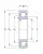 Роликовый цилиндрический подшипник NJ 2319 ECML/C 4 от производителя  SKF