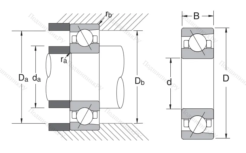 Сверхточный подшипник 7013 CTYNDBBCP 0P 4 от производителя  NSK