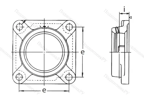 Подшипниковый корпус F 206 ASAHI в Уфе
