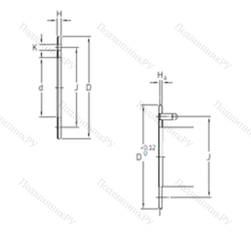 Подшипник скольжения PCMW 487402 E от производителя  SKF