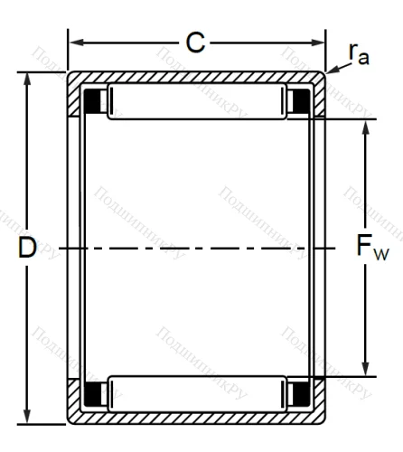 Подшипник HK 1015 AS 1 в Уфе