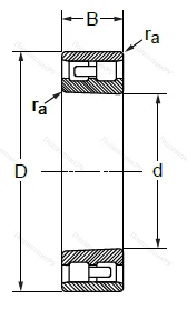Двухрядный роликовый подшипник NN 3017 KMP 5 (3182117-5 Л ГОСТ) в Уфе