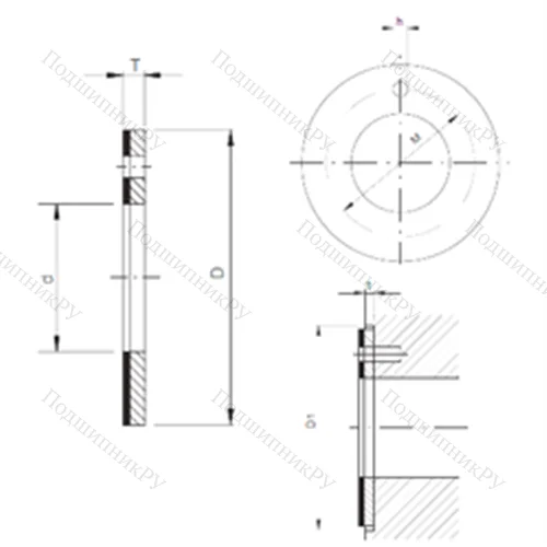 Подшипник скольжения TUW 1 22 от производителя  CX