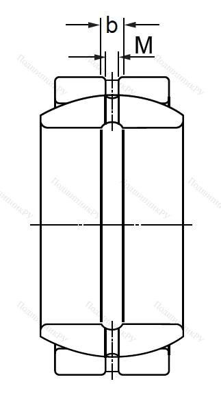 Шарнирный подшипник GE 40 ES в Уфе