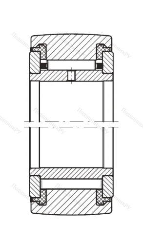 Игольчатый подшипник NATR 35 PP A от производителя  INA Игольчатый подшипник NATR 35 PP A от производителя  INA