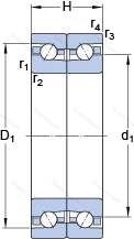 Подшипник BTM 110 ATN 9/P 4CDB в Уфе