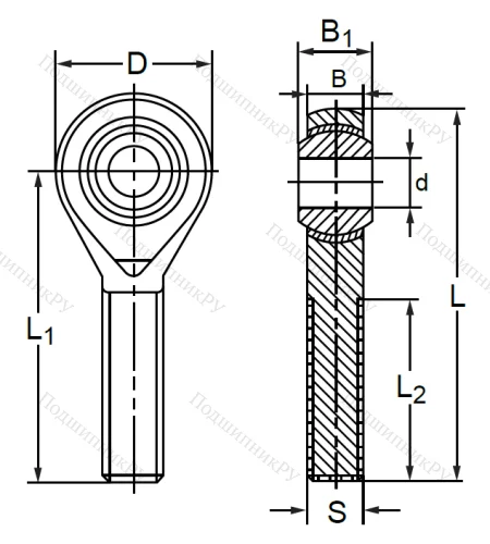 Шарнирная головка POS 4 / A в Уфе