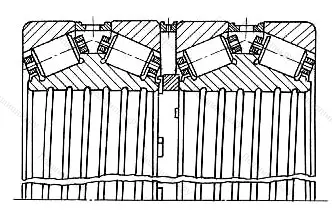 Подшипник  1077780 размер 400x650x456 от производителя  ГПЗ-7