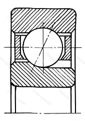 Подшипник  7076804 размер 20x32x4 от производителя  ГПЗ-200