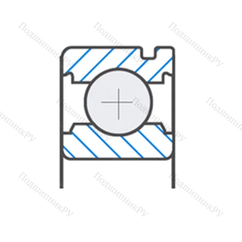 Подшипник шариковый радиальный SX 05A 87NCS 30PX 1