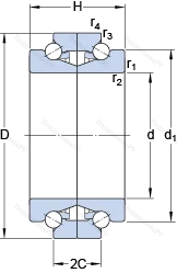 Подшипник BTW 170 CM/SP в Уфе