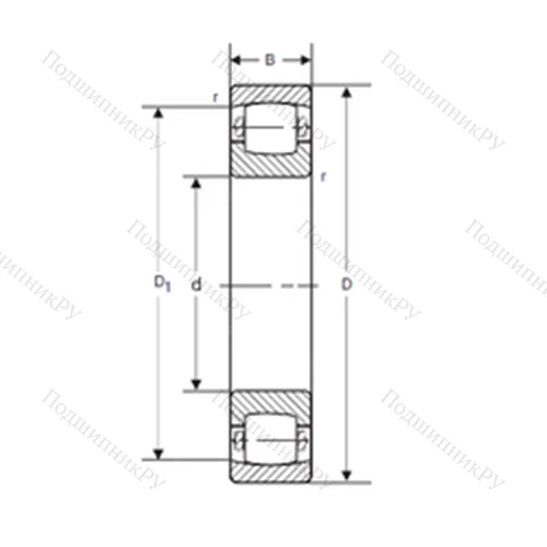 Подшипник роликовый радиальный самоцентрирующийся 20313 от производителя  SIGMA