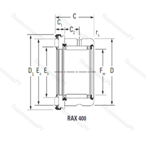Подшипник комбинированный RAX 425 от производителя  TIMKEN Подшипник комбинированный RAX 425 от производителя  TIMKEN