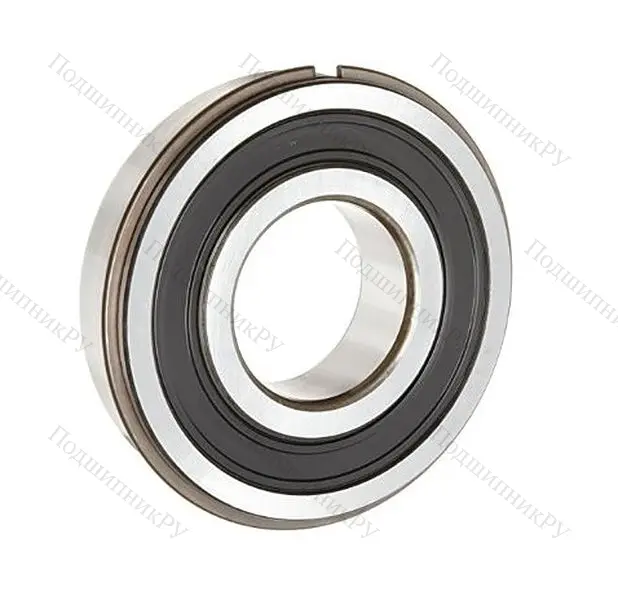Однорядный шариковый подшипник 6006 2RS NR