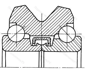 Подшипник  676701 размер 12x42,945x31/22 от производителя  ГПЗ-1