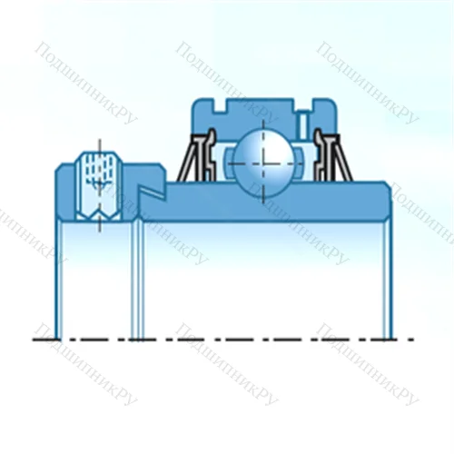 Подшипник шариковый радиальный UELS 305D 1N