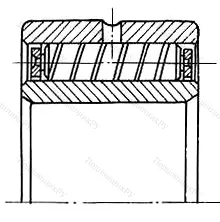 Модификация подшипника 5224 размер 120x215x98 от производителя  ЕПК