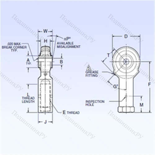 Подшипник роликовый радиальный самоцентрирующийся ARR 4FFN-1D от производителя  NMB