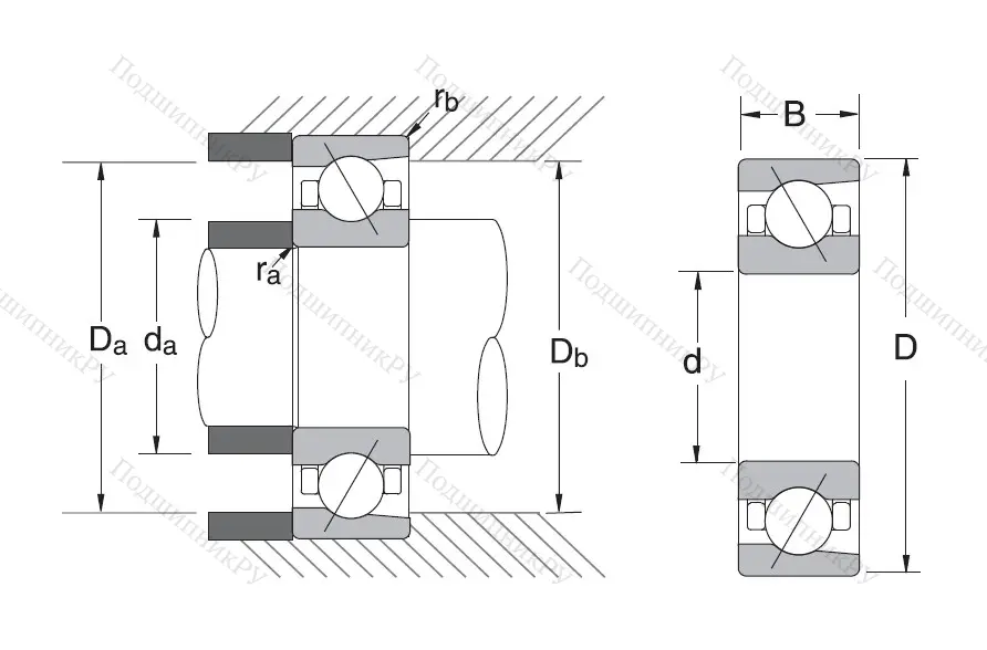 Сверхточный подшипник 7009 A 5TRSULP 3 от производителя  NSK