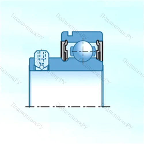 Подшипник шариковый радиальный ASS 208N