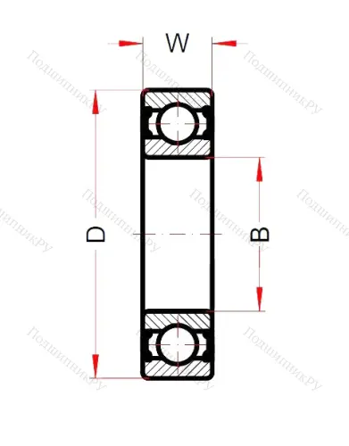 Высокотемпературный подшипник 6209 BHTS ZZ C 4 220°-250° (BECO) от производителя  BECO