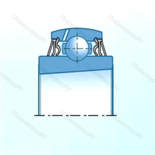 Подшипник шариковый радиальный UK 308G 2H от производителя  SNR Подшипник шариковый радиальный UK 308G 2H от производителя  SNR