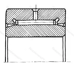 Модификация подшипника 4074924 размер 120x165x45 от производителя  ЕПК