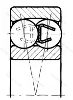 Модификация подшипника 1301 размер 12x37x12 от производителя  CRAFT