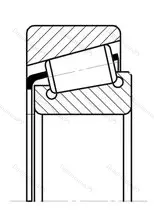 Подшипник  33118 (3007718) размер 90x150x45 от производителя  SKF