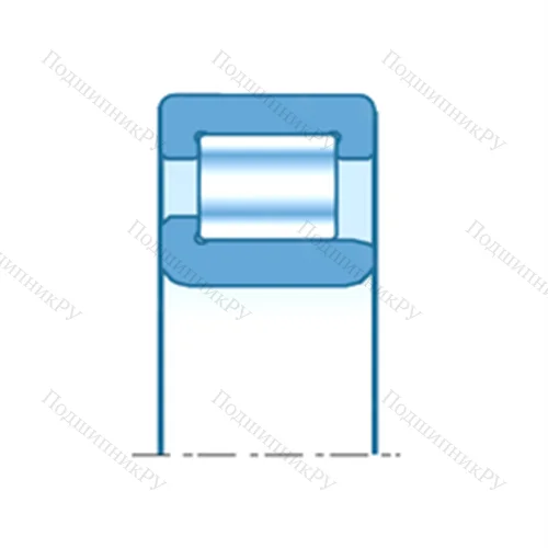 Подшипник роликовый радиальный NJ 28/530