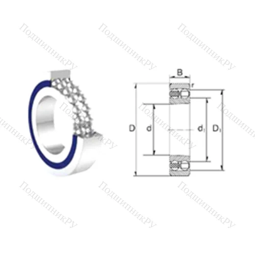 Подшипник шариковый радиальный самоцентрирующийся 1205