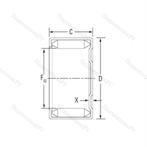 Подшипник игольчатый радиальный M 951