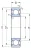 Однорядный шариковый подшипник 6204 2RSH/C 3 от производителя  SKF