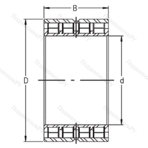 Подшипник роликовый радиальный SL 15 914