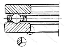 Модификация подшипника 7008903Л размер 17x28x5 от производителя  ГПЗ-2