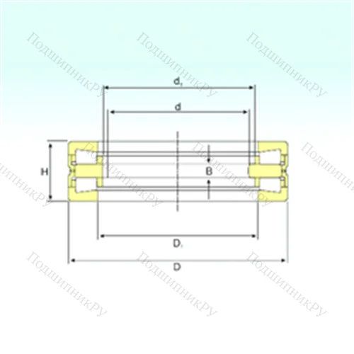 Подшипник роликовый упорный 353152