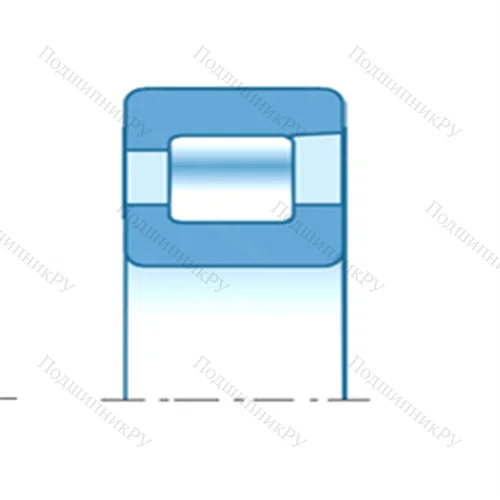 Подшипник роликовый радиальный NF 307 от производителя  NTN