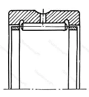 Подшипник  4254924 (RNA 4924) размер 135x165x45 от производителя  ГПЗ-21