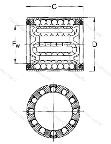 Подшипник LBBR 50-2LS в Уфе
