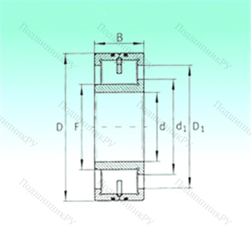 Подшипник роликовый радиальный LSL 192334