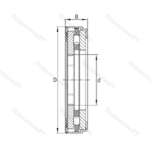 Подшипник роликовый упорный F-237302.2 от производителя  INA