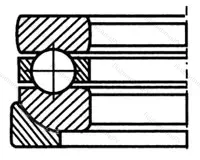 Подшипник  18410 (53410+U 410) размер 50x110x50 от производителя  BBC
