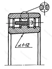 Подшипник  NN 3056K (3182156) размер 280x420x106 от производителя  SKF
