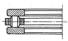 Модификация подшипника 4-9105 размер 25x42x11