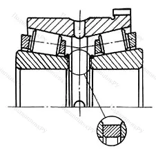 Модификация подшипника 2-697838Л размер 190x290/304x130 от производителя  ГПЗ-15